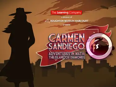 Carmen Sandiego Adventures in Math: The Island of Diamonds cover