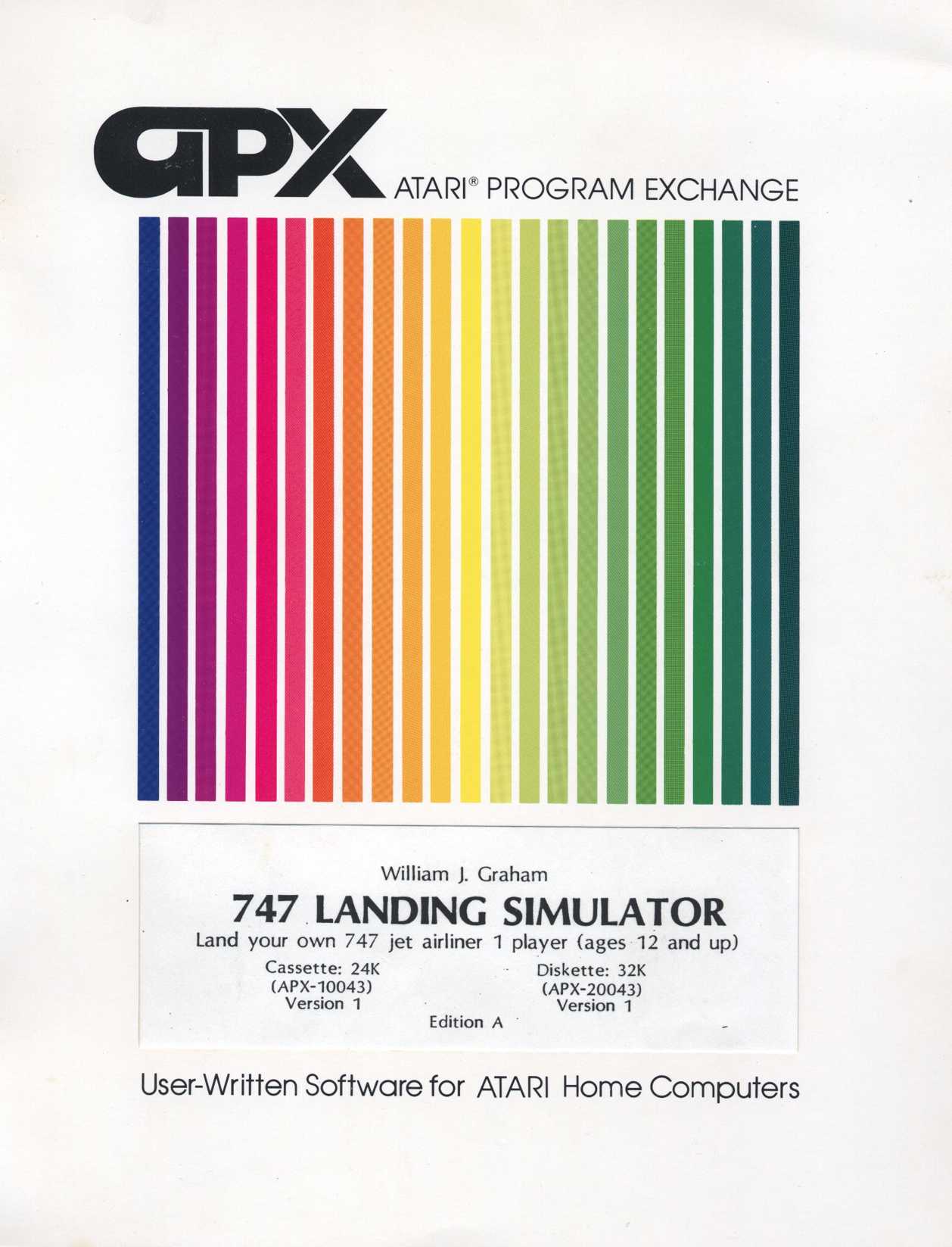 747 Landing Simulator cover