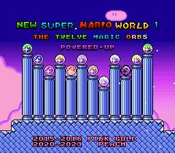 New Super Mario World 1: The Twelve Magic Orbs - Powered-Up cover