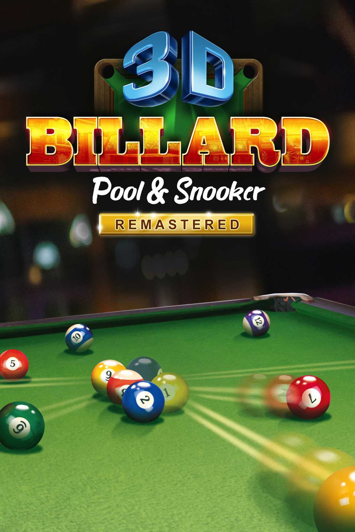 3D Billiards: Pool & Snooker Remastered cover