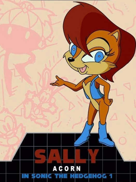 Sally Acorn in Sonic the Hedgehog cover