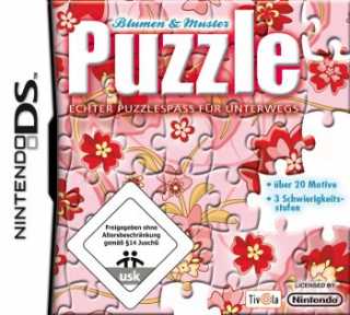 Blumen & Muster Puzzle: Echter Puzzlespass für Unterwegs cover