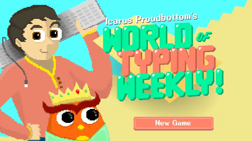Icarus Proudbottom's World of Typing Weekly! cover