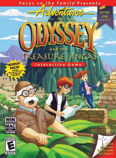 Adventures in Odyssey and the Treasure of the Incas cover