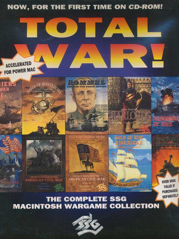 Total War! The Complete SSG Macintosh Wargame Collection cover