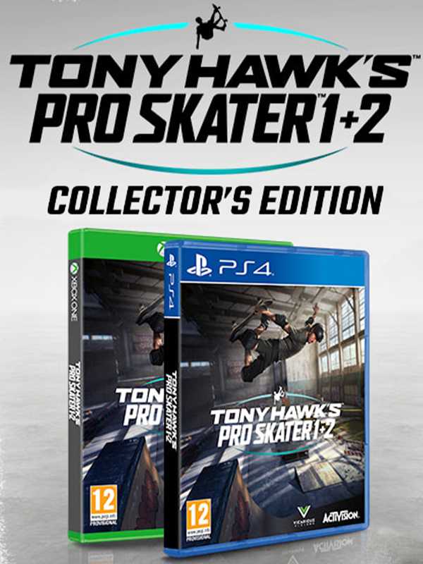 Tony Hawk's Pro Skater 1+2: Collector's Edition cover