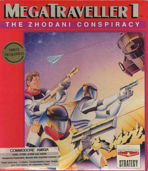 MegaTraveller 1: The Zhodani Conspiracy cover