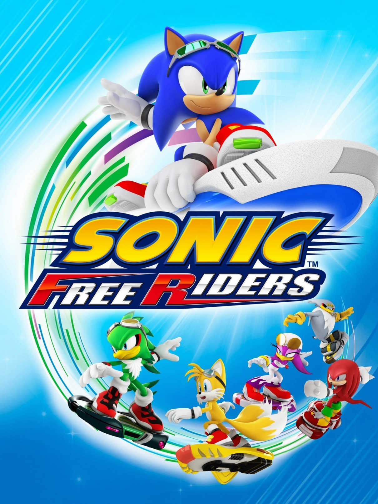Sonic Free Riders cover