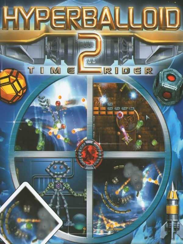 Hyperballoid 2: Time Rider cover