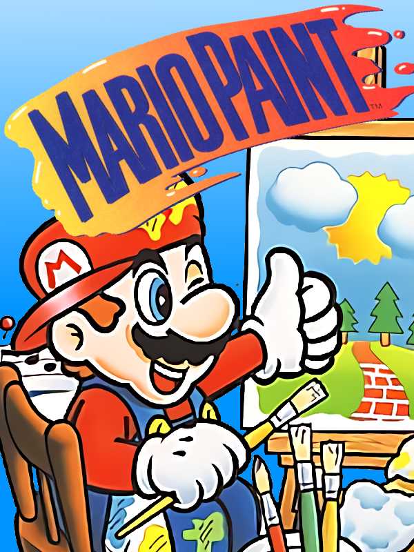Mario Paint cover