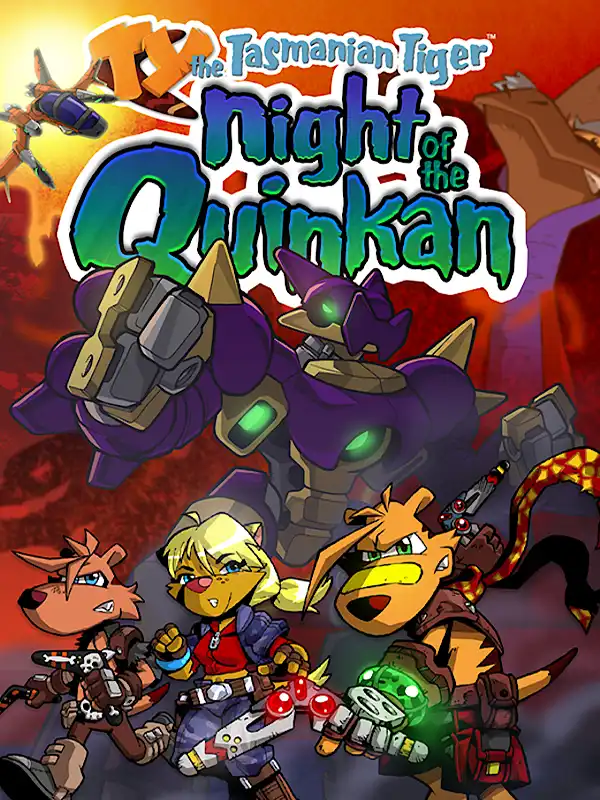 Ty the Tasmanian Tiger 3: Night of the Quinkan cover