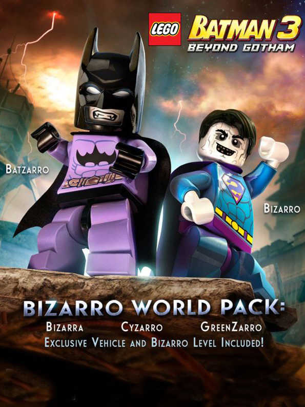 LEGO Batman 3: Beyond Gotham - Bizarro cover