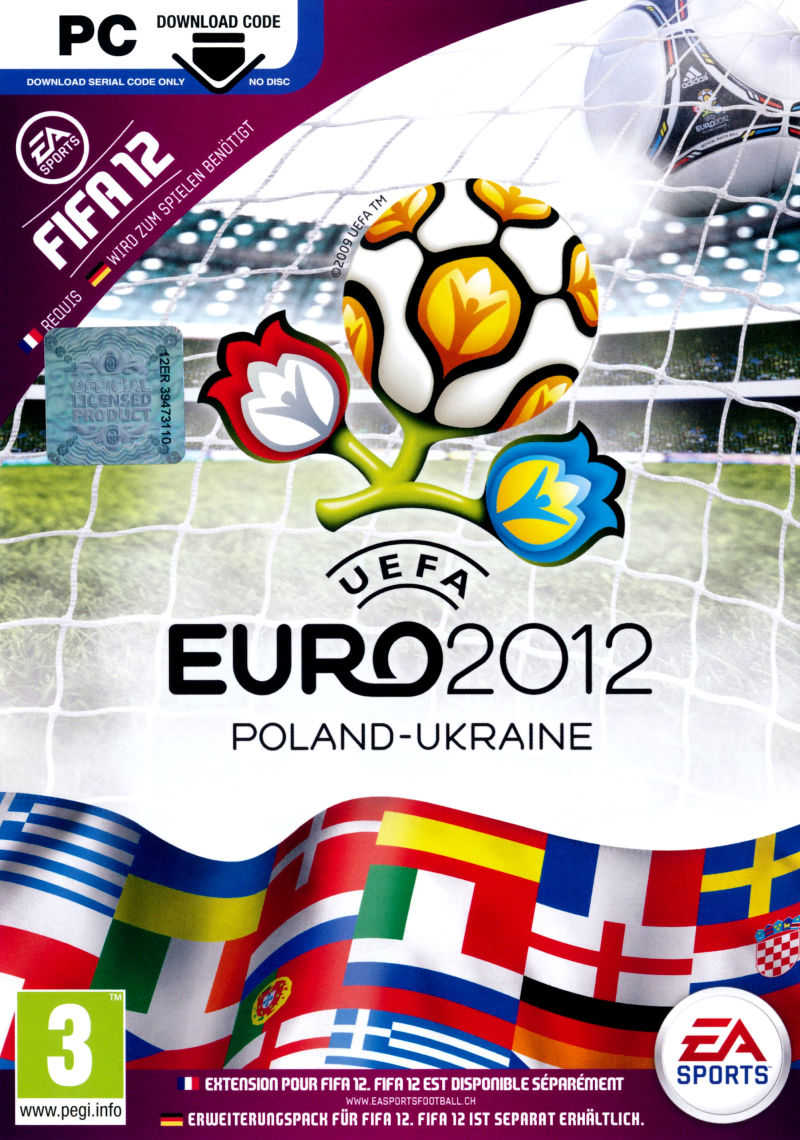 FIFA 12: UEFA Euro 2012 cover