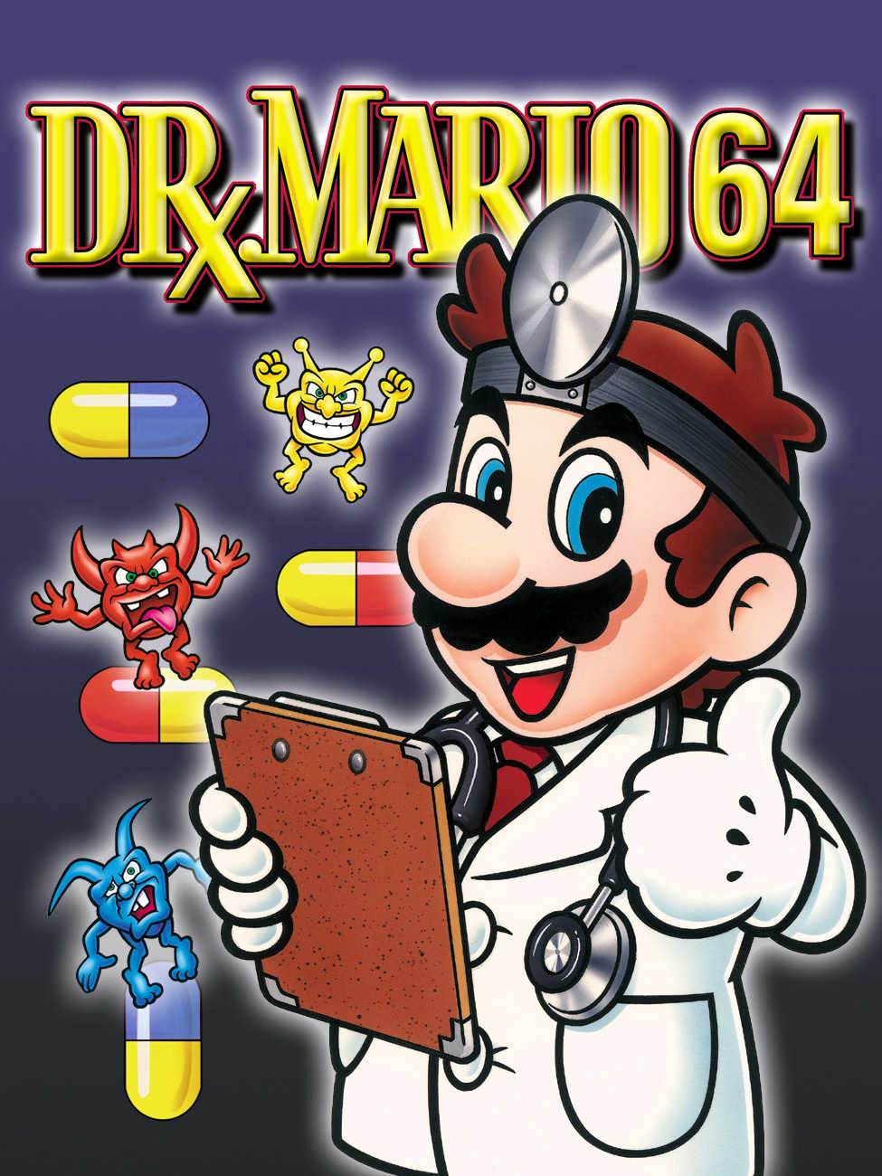 Dr. Mario 64 cover