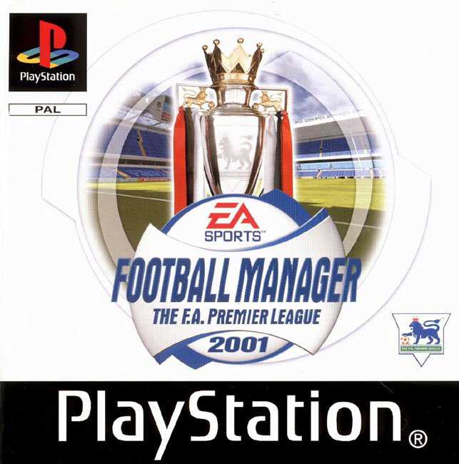 The F.A. Premier League Football Manager 2001 cover