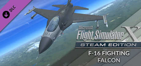 Microsoft Flight Simulator X: Steam Edition - F-16 Fighting Falcon cover