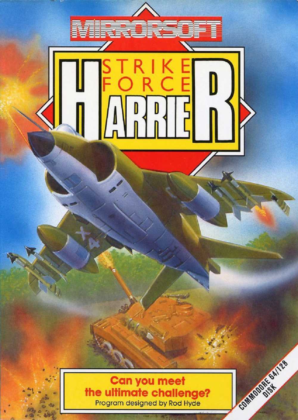 Strike Force Harrier cover