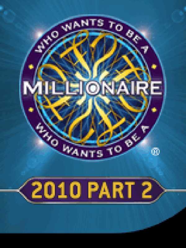 Who Wants To Be A Millionaire? 2010: Part 2 cover