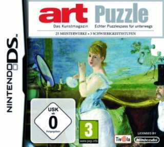 Art: Das Kunstmagazin Puzzle: Echter Puzzlespass für Unterwegs cover