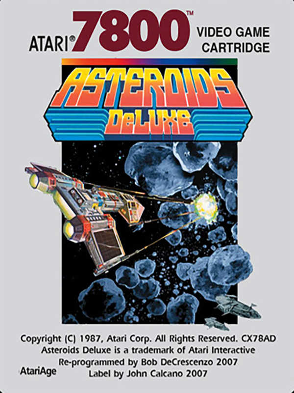 Asteroids Deluxe cover