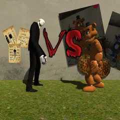Slenderman vs. Freddy the Fazbear cover