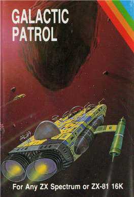 Galactic Patrol cover