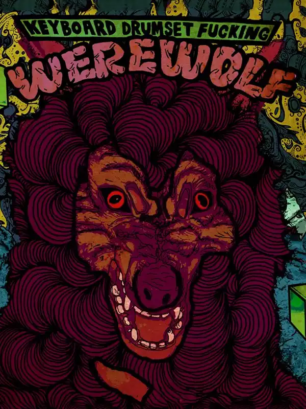 Keyboard Drumset Fucking Werewolf cover