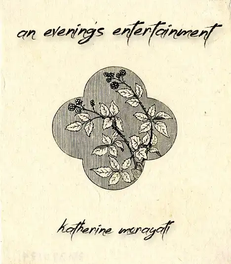 An Evening's Entertainment cover