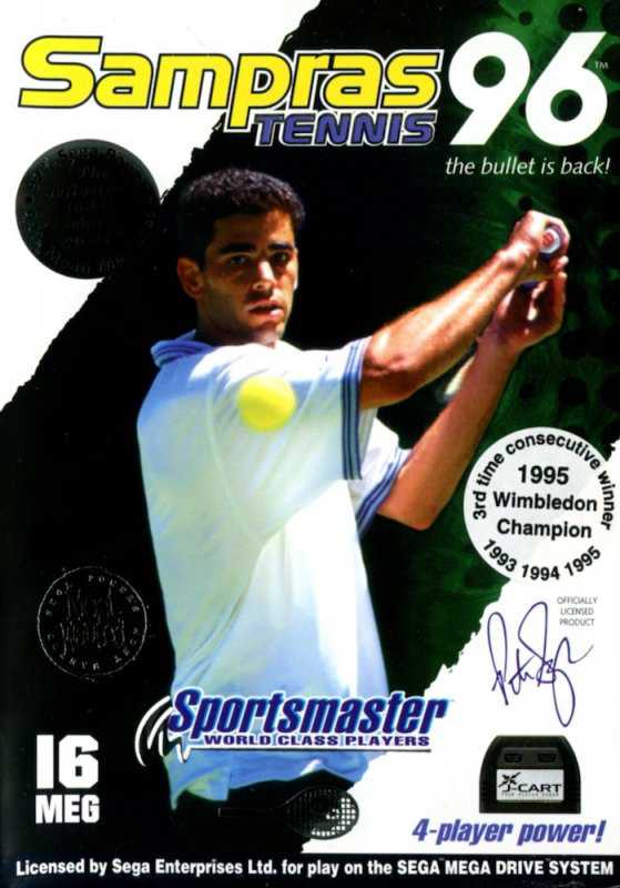 Pete Sampras Tennis 96 cover