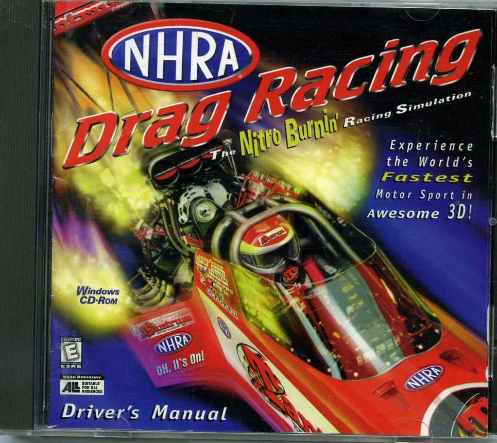 NHRA Drag Racing cover