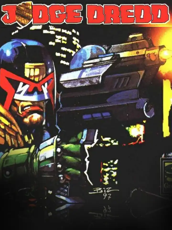 Judge Dredd cover