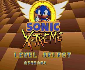 Sonic X-Treme cover