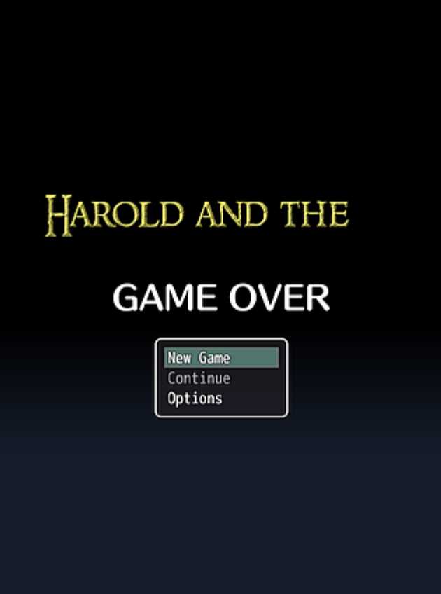 Harold and the Gameover cover