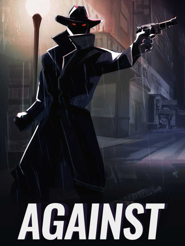 Against cover