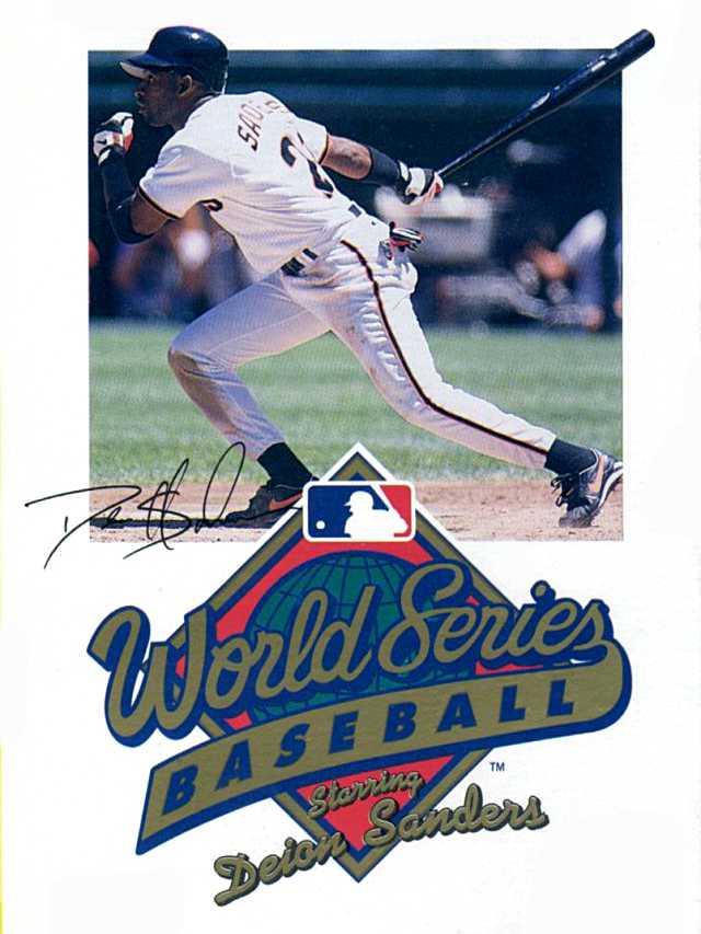 World Series Baseball Starring Deion Sanders cover