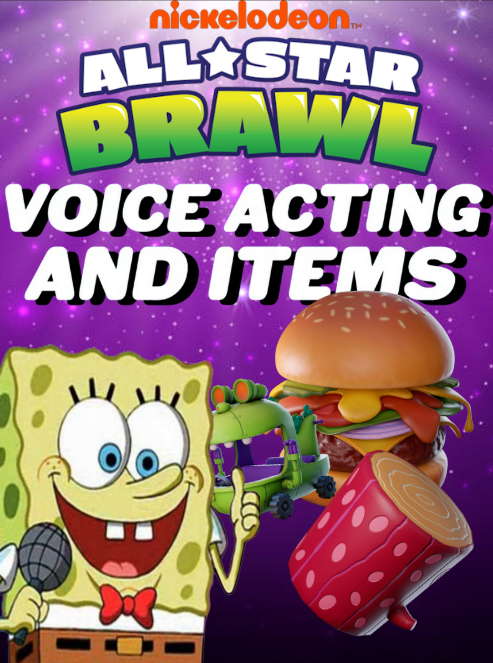 Nickelodeon All-Star Brawl: Voice Acting and Items cover