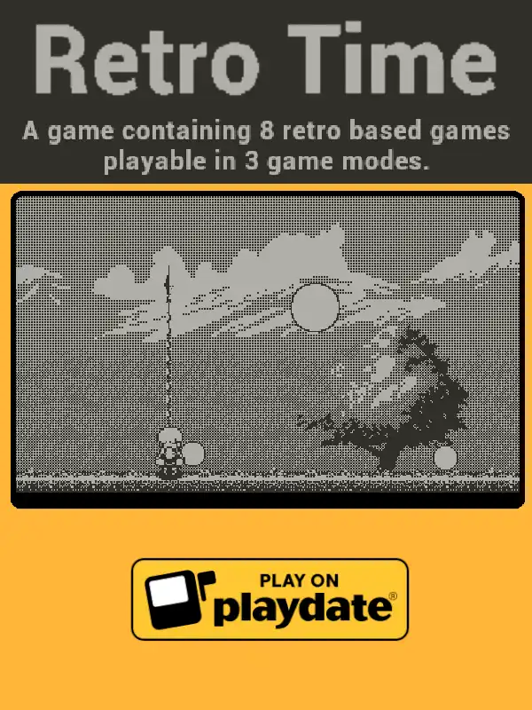 RetroTime Playdate cover