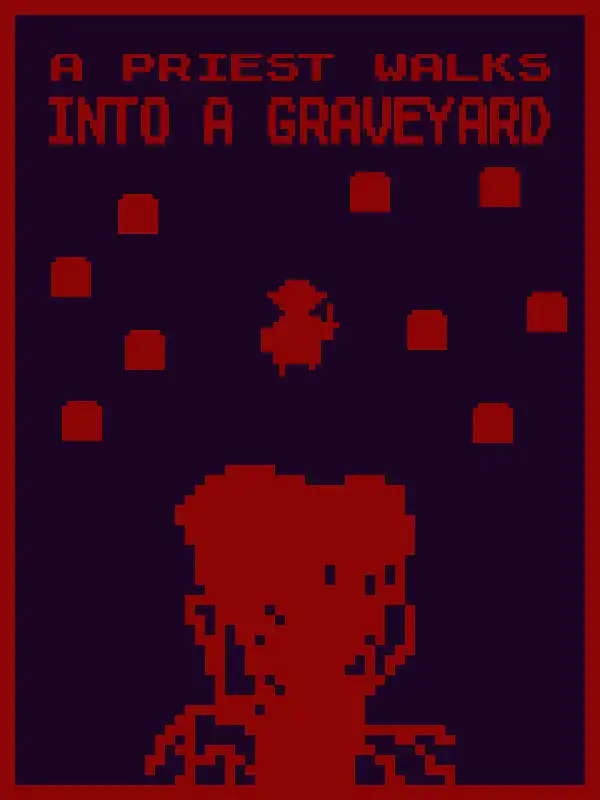 A Priest Walks Into a Graveyard cover