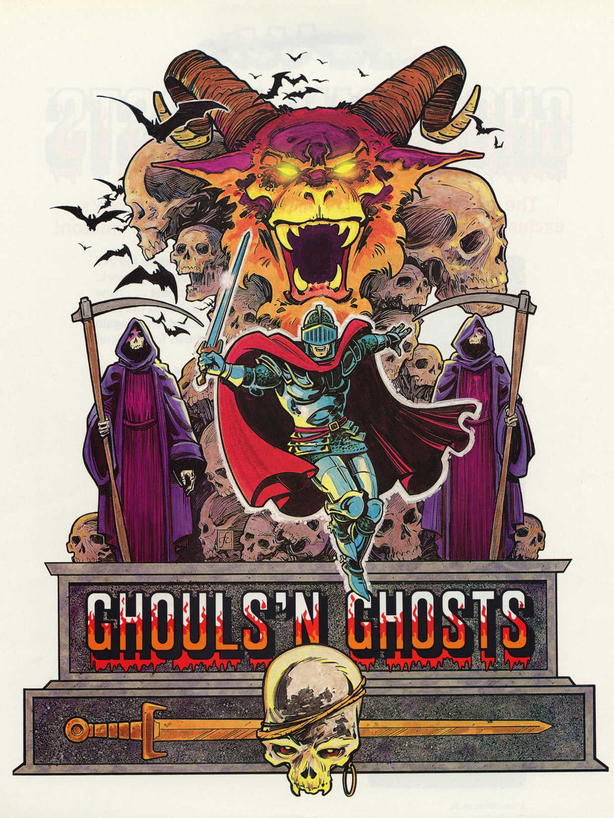 Ghouls 'n Ghosts cover