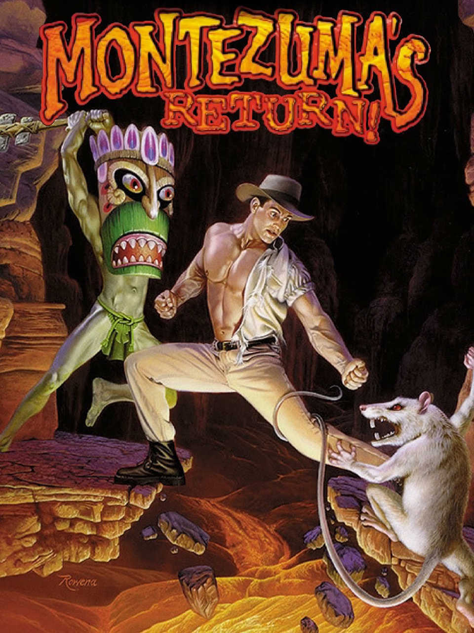 Montezuma's Return! cover