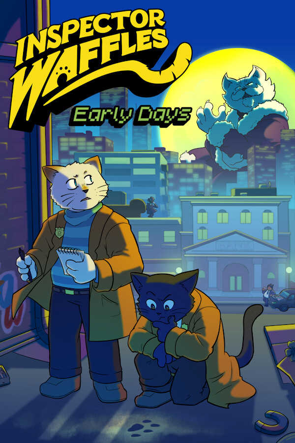Inspector Waffles Early Days cover