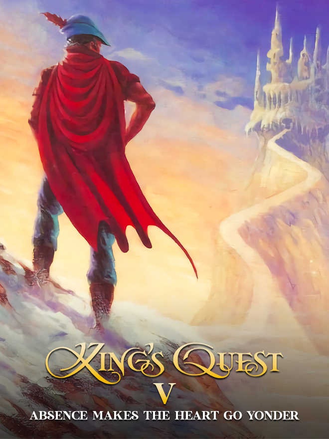 King's Quest V: Absence Makes the Heart Go Yonder! cover