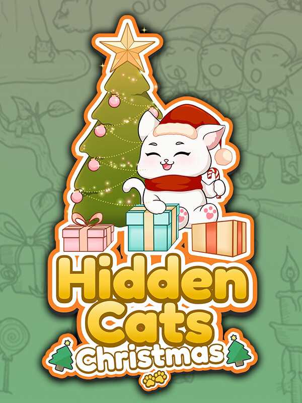 Hidden Cats: Christmas cover