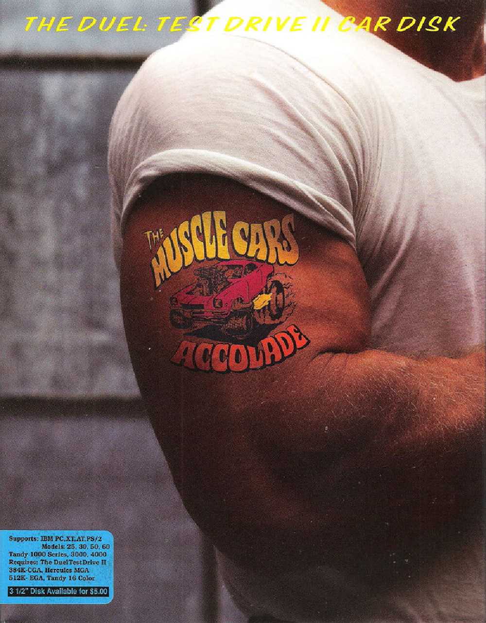 Test Drive II: Car Disk - The Muscle Cars cover