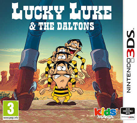 Lucky Luke & the Daltons cover