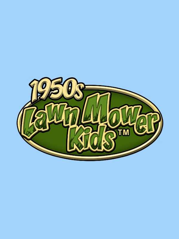 1950s Lawn Mower Kids cover