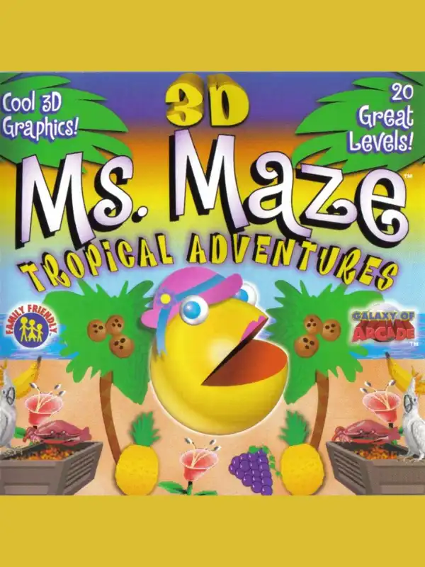 3D Ms. Maze: Tropical Adventures cover