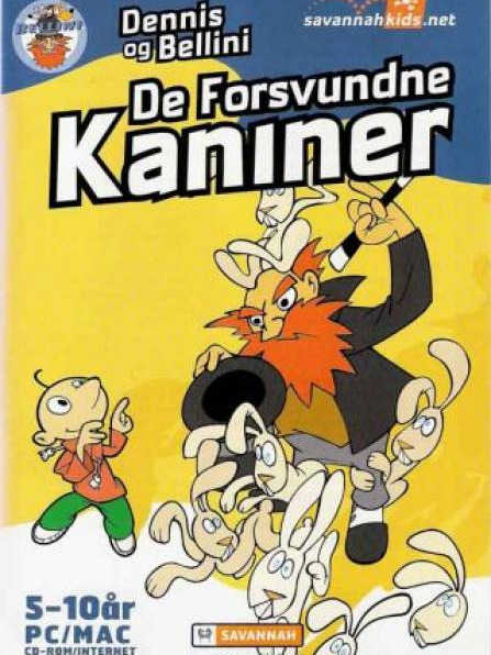 Dennis og Bellini: De forsvundne kaniner cover