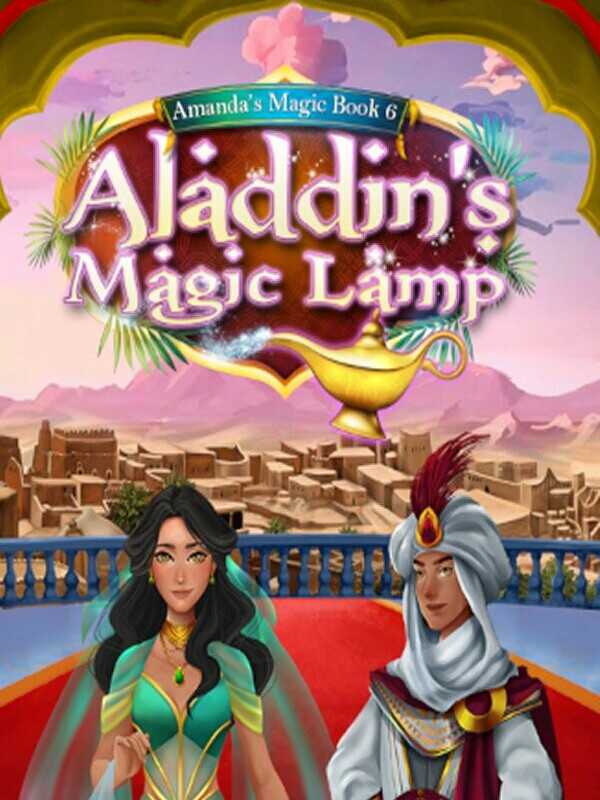 Amanda's Magic Book 6: Aladdin's Magic Lamp cover