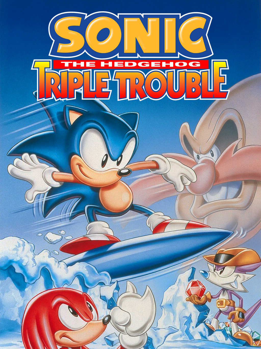 Sonic the Hedgehog: Triple Trouble cover